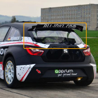 Makrolon rear window Porsche 991 