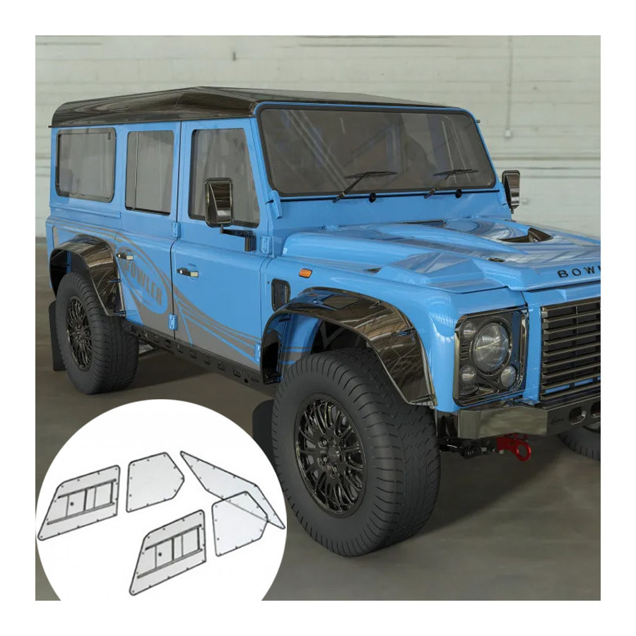 Kit Makrolon Land Rover Defender MK1 110 - 5mm 