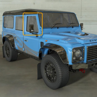 Vitre avant Makrolon Land Rover Defender MK1 110   
