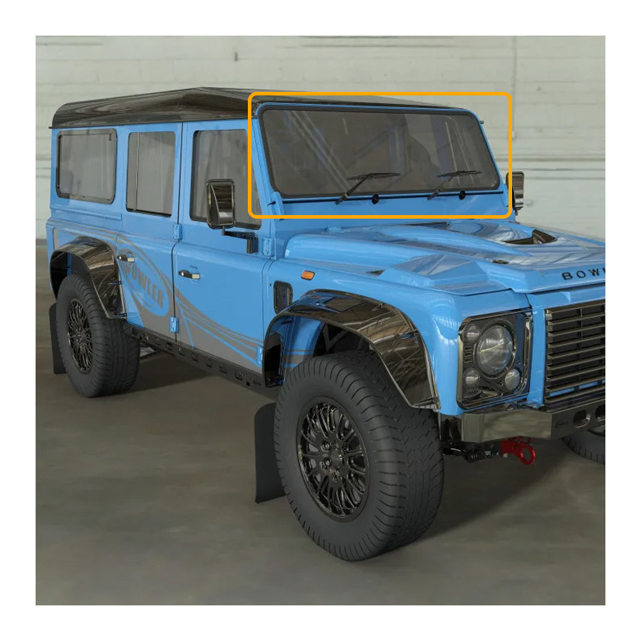 Pare-brise Polycarbonate Margard Land Rover Defender MK1 110 