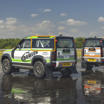 Custode arrière Makrolon Land Rover Defender MK2 