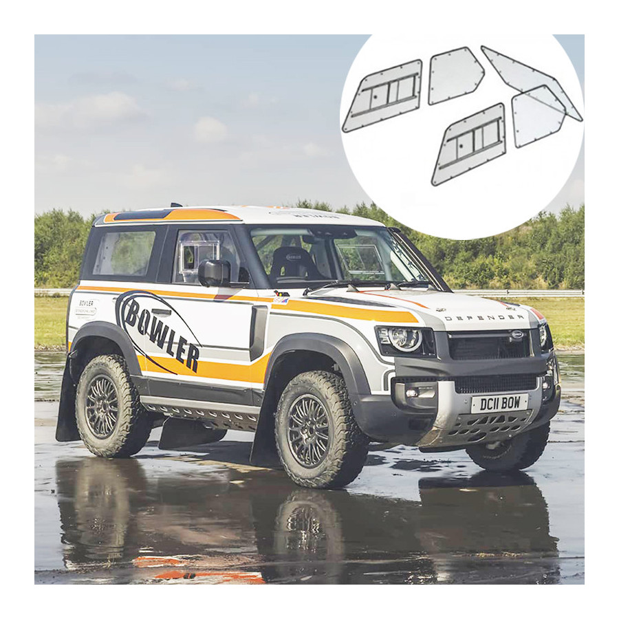Kit Makrolon Land Rover Defender MK2 - 5mm 