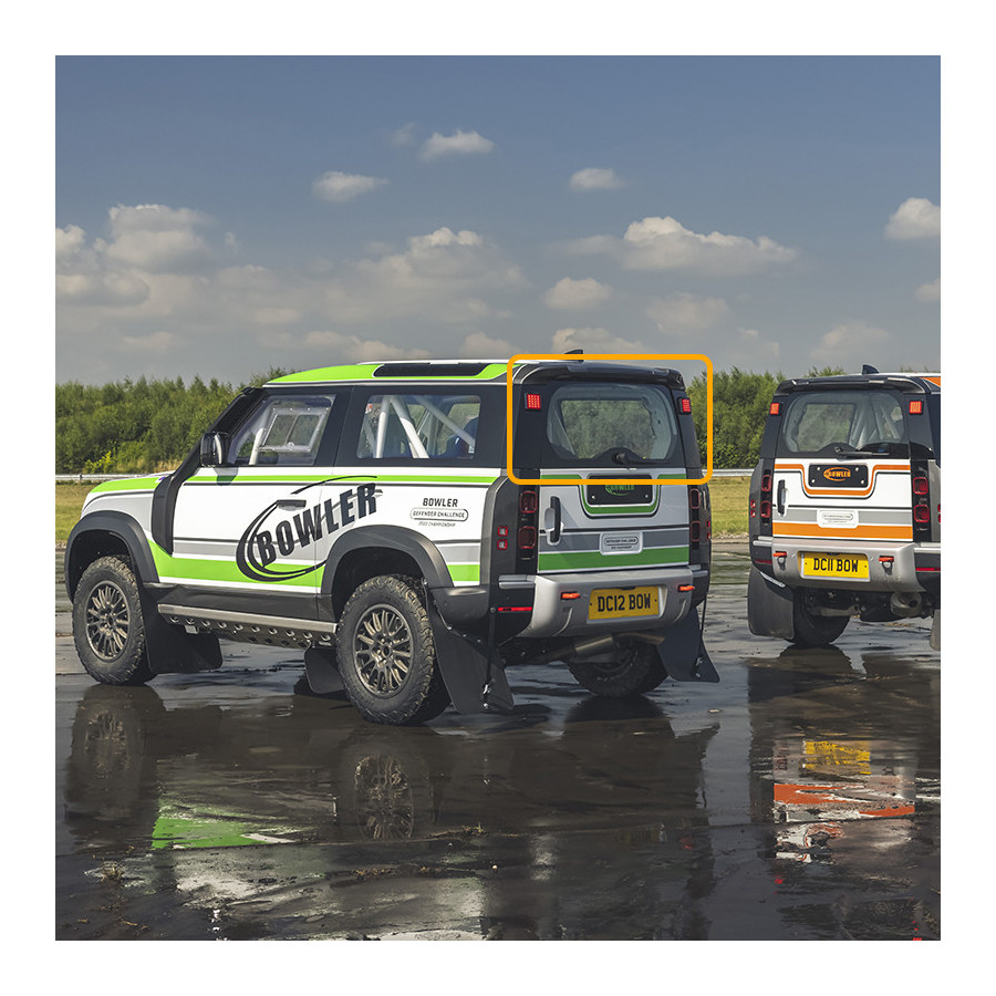 Lunette arrière Makrolon Land Rover Defender MK2 