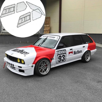 Makrolon BMW E36 touring kit - 5mm 